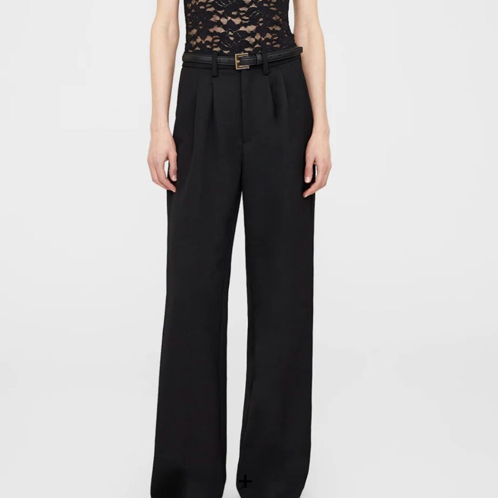 Carrie Pant -Black - 34- Anine Bing
